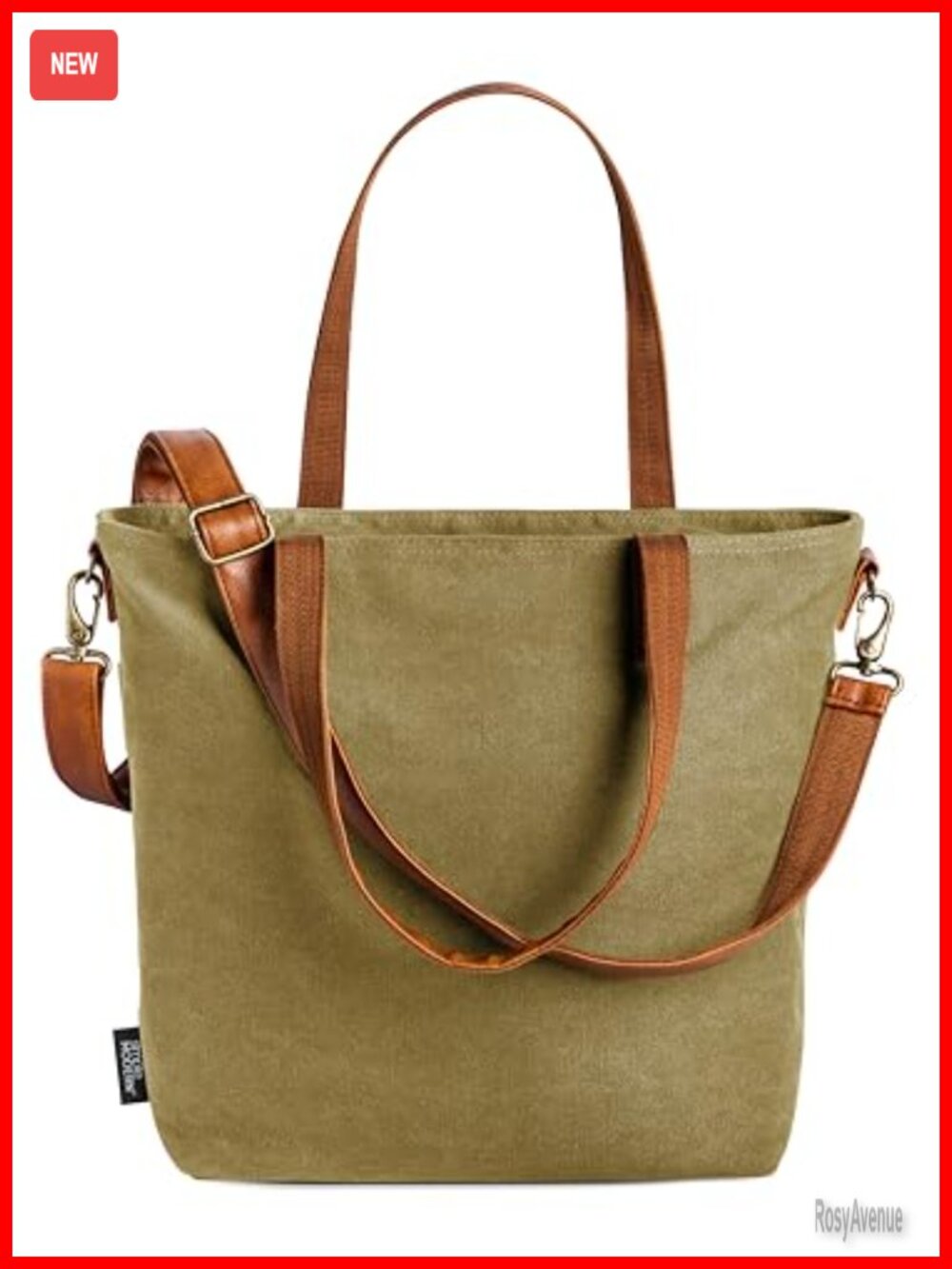 Canvas Tote Bag Large Women's Travel Work School Shoulder Bag